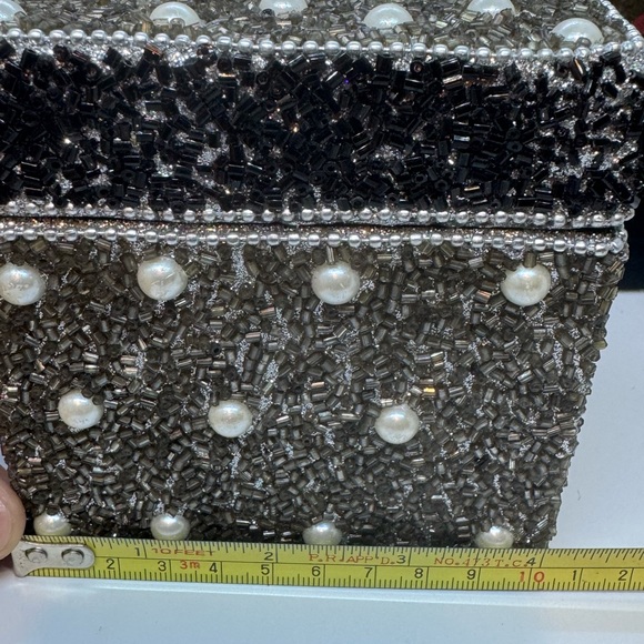 Beaded Jewelry/Trinket box - Picture 6 of 8